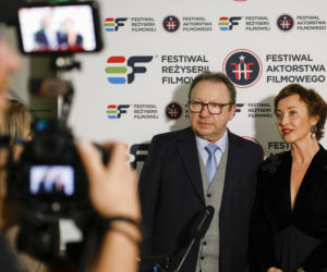 Gabriela Muskała i Zbigniew Zamachowski