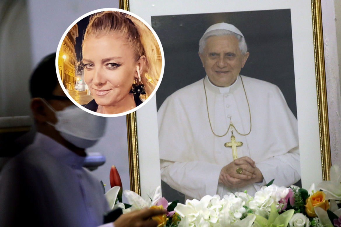 Magdalena Wolińska-Riedi z TVP - jej mąż był ochroniarzem papieży
