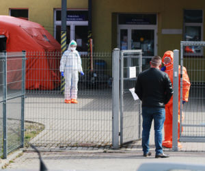 Szpital zakaźny w Ostródzie