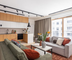 Mieszkanie projektu WOZ. design na Kolejowej, Warszawa