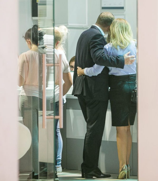 Jacek Kurski i Joanna Klimek