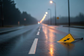 Pijany kierowca w Lipnie. Jak mógł uciec z miejsca zdarzenia, a potem wrócić?