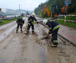 Bilans nawałnicy w Nowym Sączu i Łącku. Zalane zostały 42 budynki 