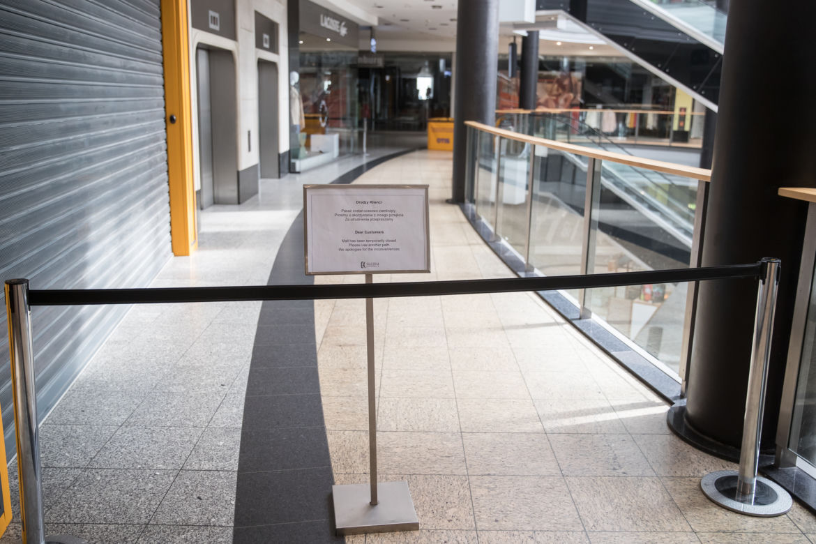 Galeria Krakowska pusta jak nigdy dotąd!