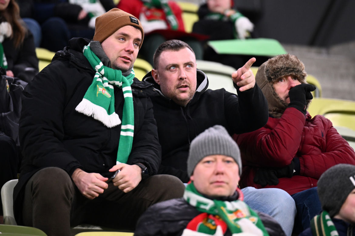 Kibice na meczu Lechia - Śląsk. Zobacz zdjęcia z trybun!