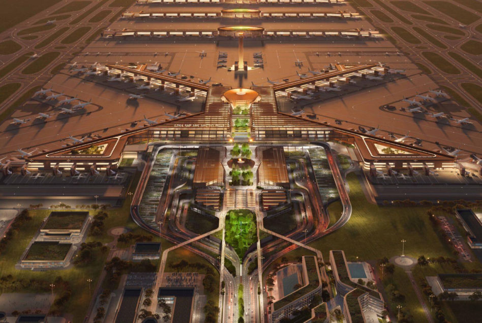 Bishoftu International Airport - projekt Zaha Hadid Architects