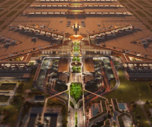 Gigantyczne lotnisko inspirowane afrykańską przyrodą projektu Zaha Hadid Architects