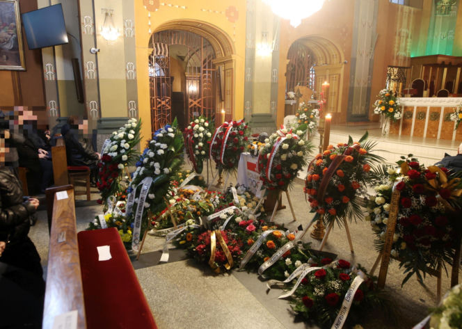 Pogrzeb Mariana Kasprzyka