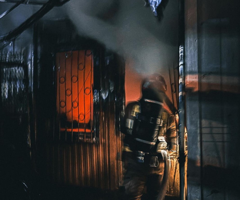 Pożar targowiska w Warszawie. Zatrzymano 36-latka, który może mieć związek ze sprawą 