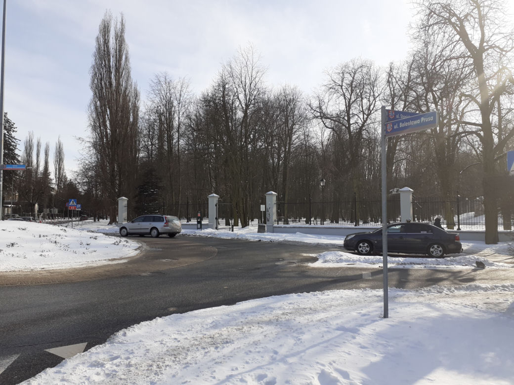 Jak wyglądała okolica ulicy Prusa w Siedlcach w połowie lutego 2021