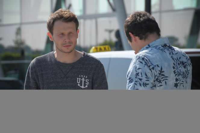 Pierwsza miłość. Radek (Mateusz Banasiuk), Kaśka (Misiek Koterski)