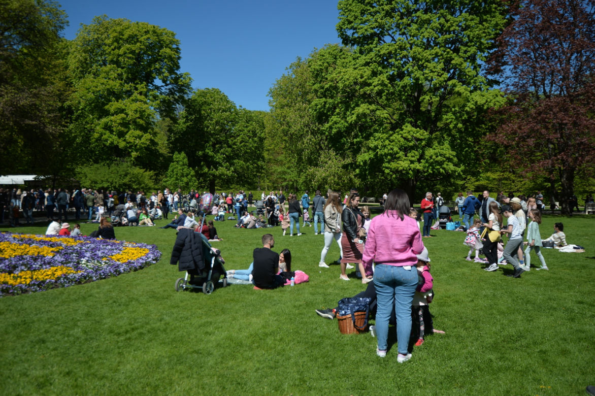 Piknik Europejski w Łazienkach Królewskich (1 maja)