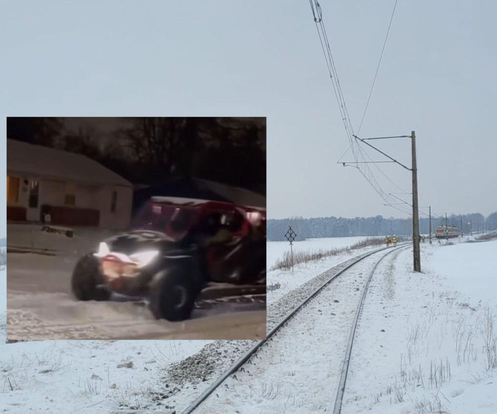 Quady zamiast koni i łodzie w zastępstwie sań. Kuligi na bogato tylko w tym rejonie Podlasia!