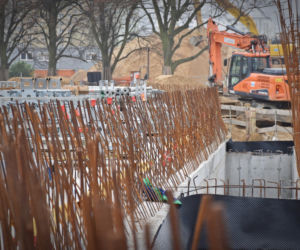 Budowa Fabryki Wody - listopad 2020