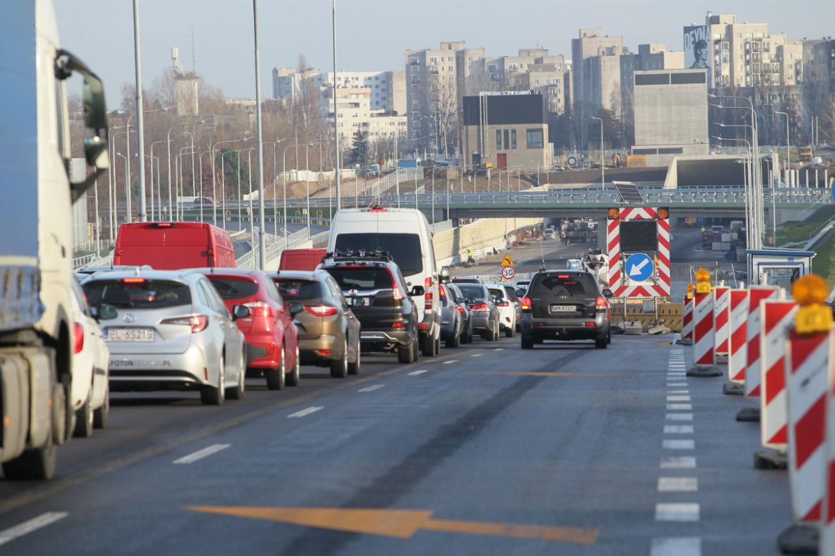 Jak ominąć tunel Południowej Obwodnicy Warszawy?