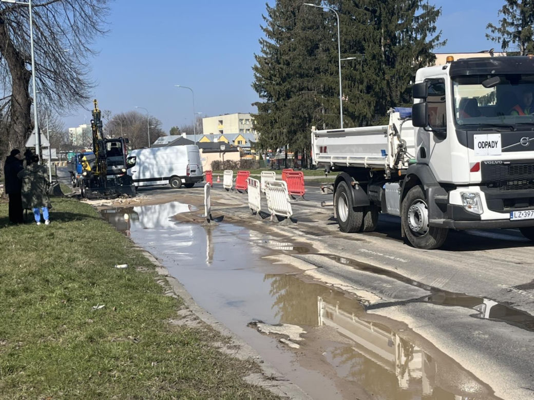 Awaria wodociągowa Zamość