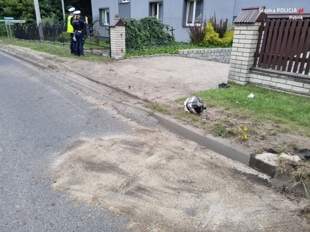 Wypadek w Świerklanach