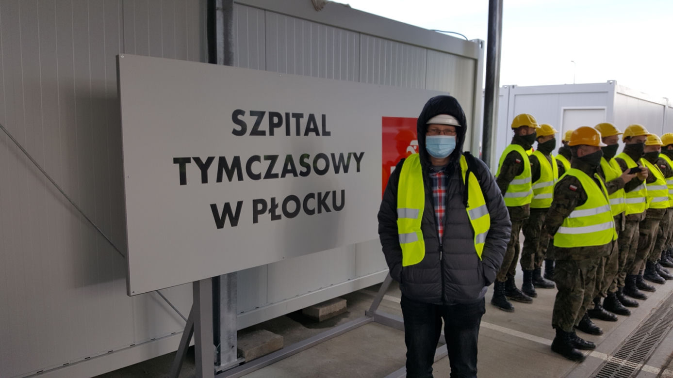 Szpital tymczasowy w Płocku