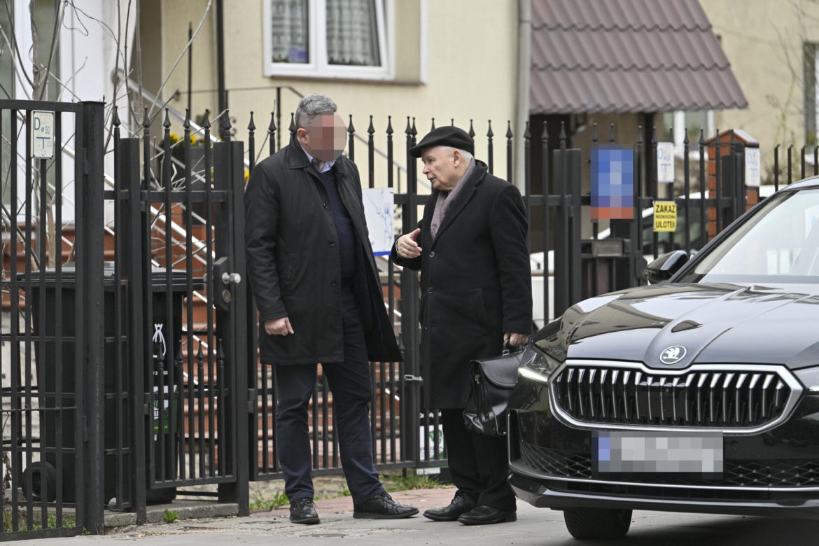 Tak Jarosław Kaczyński spędził Wielką Sobotę