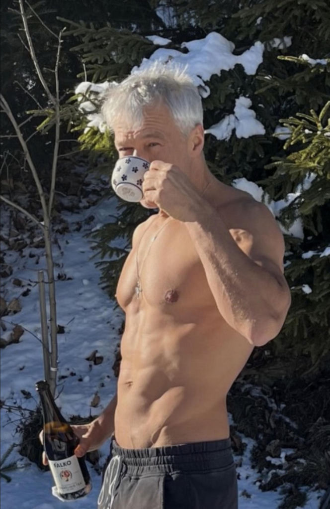 Michał Żebrowski w formie życia