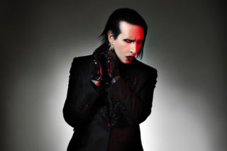 Marilyn Manson sfotografowany przez żonę w Łodzi! Muzyk wydaje nową płytę