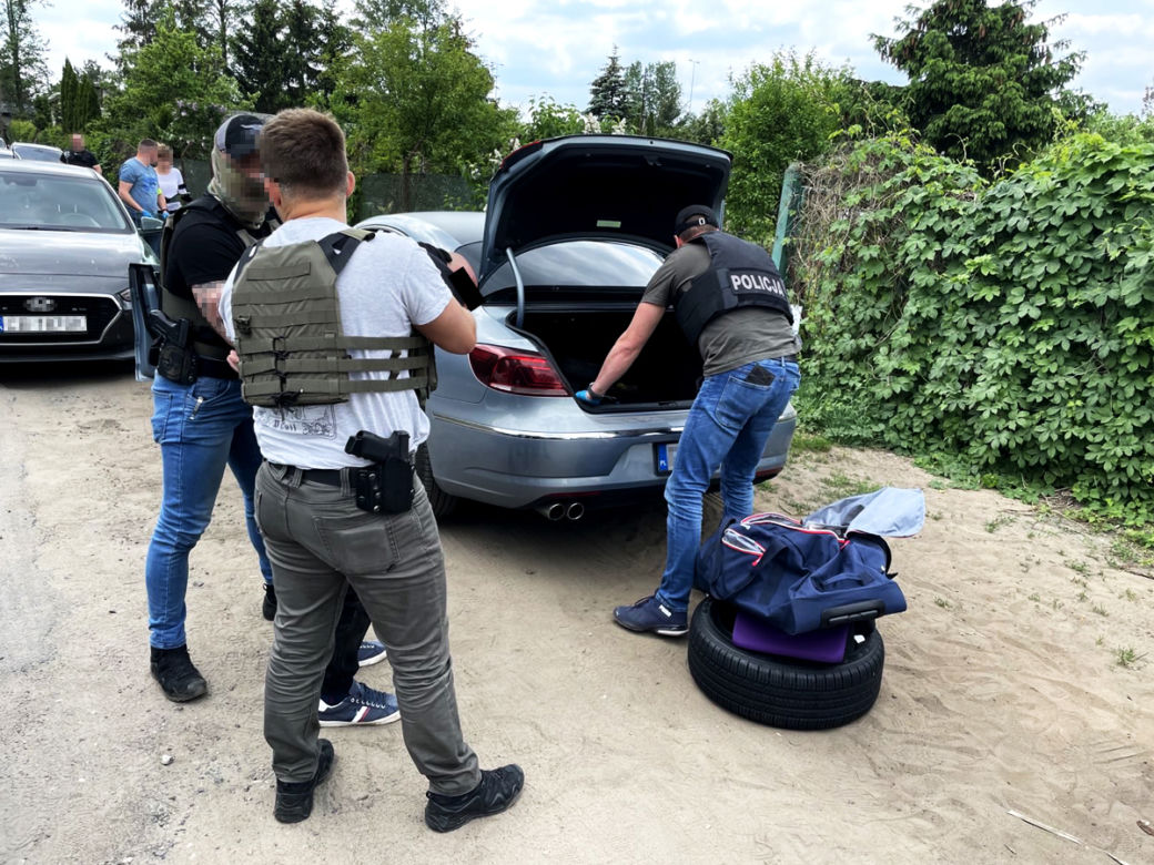 32 kilogramy narkotyków znaleźli policjanci z Torunia. 52-latek za kratami