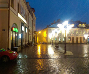 Ozdoby świąteczne na Rynku w Rzeszowie