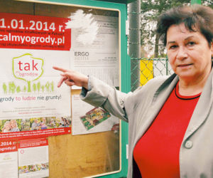 PO chce zniszczyć działkowców