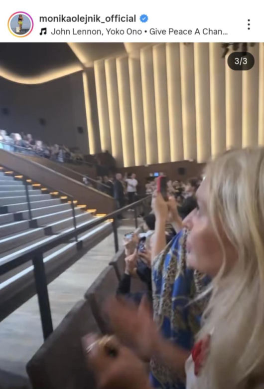 Monika Olejnik w Wenecji