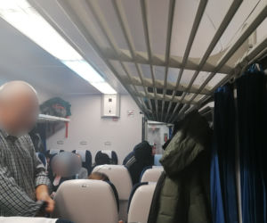 Koszmar w pociągu TLK Hańcza