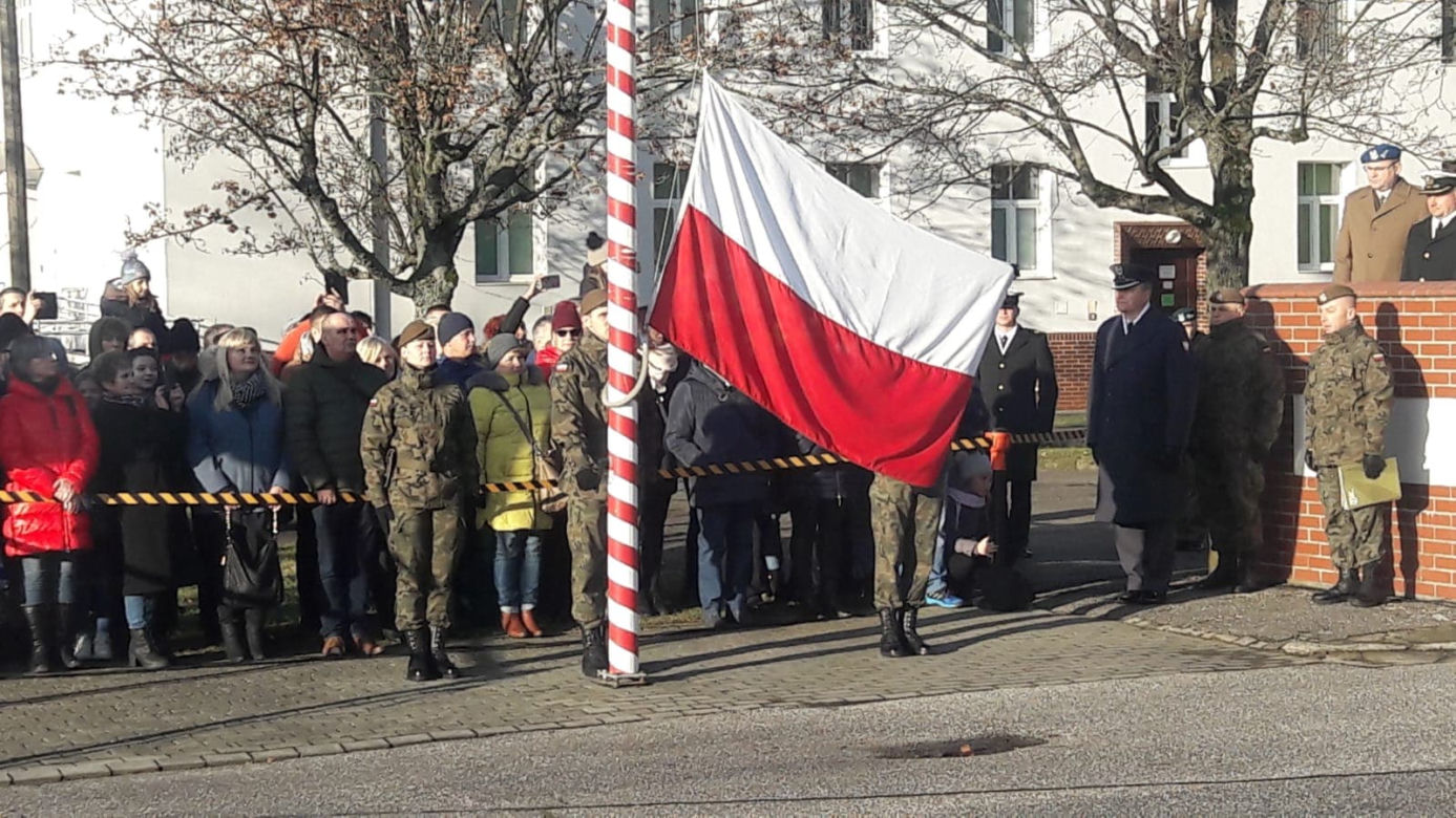Słupsk. Mariusz Błaszczak na zaprzysiężeniu nowych Terytorialsów 