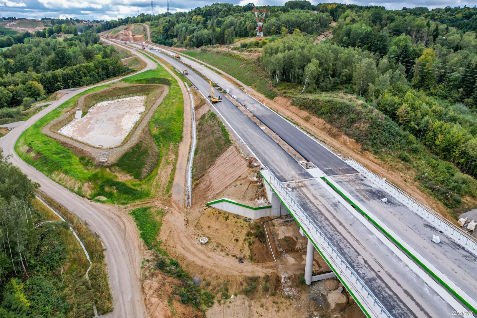 Budowa drogi S19 i najwyższej estakady w Polsce