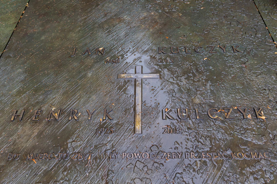 Grób Jana Kulczyka 10 lat od jego śmierci 