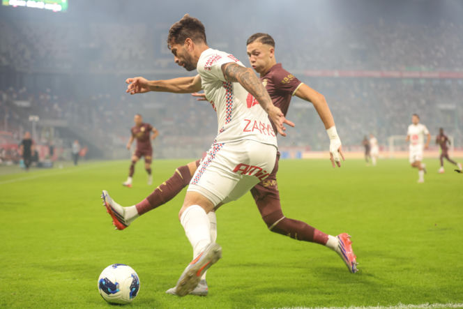 Górnik Zabrze - AS Monaco: Zdjęcia kibiców i zawodników z meczu eliminacji Ligi Konferencji