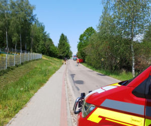 Śmiertelny wypadek w powiecie tarnowskim. Nie żyje rowerzystka