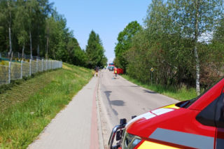 Śmiertelny wypadek w powiecie tarnowskim. Nie żyje rowerzystka