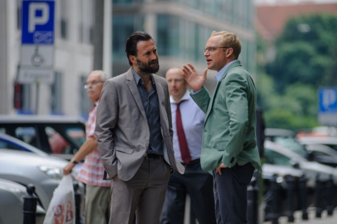 Przepis na życie 5 sezon odcinek 60 (odc. 8). Andrzej (Piotr Adamczyk), Tadeusz (Bartłomiej Świderski)