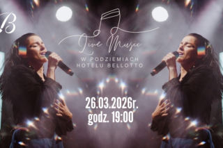 Live Music w podziemiach Hotelu Bellotto. Wyjątkowe koncerty w sercu Warszawy!