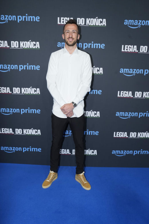 Premiera serialu "Legia. Do końca" Piłkarze Legii zadali szyku
