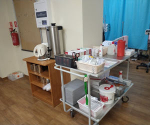 Szpital tymczasowy w Ciechocinku ponownie otwarty