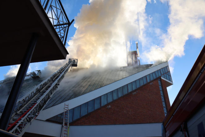 Pożar kościoła w Lublinie