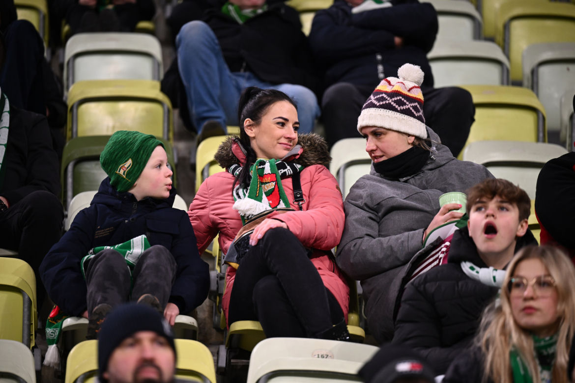 Kibice na meczu Lechia - Śląsk. Zobacz zdjęcia z trybun!
