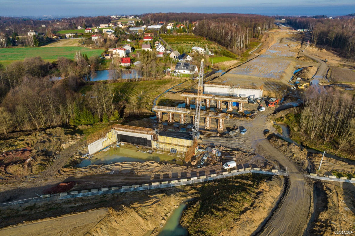 Budowa drogi ekspresowej S1 Dankowice - Suchy Potok ZDJĘCIA