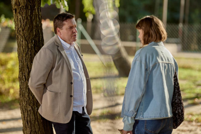 Na Wspólnej odc. 4136. Brygida (Maja Wolska), Michał (Robert Kudelski)