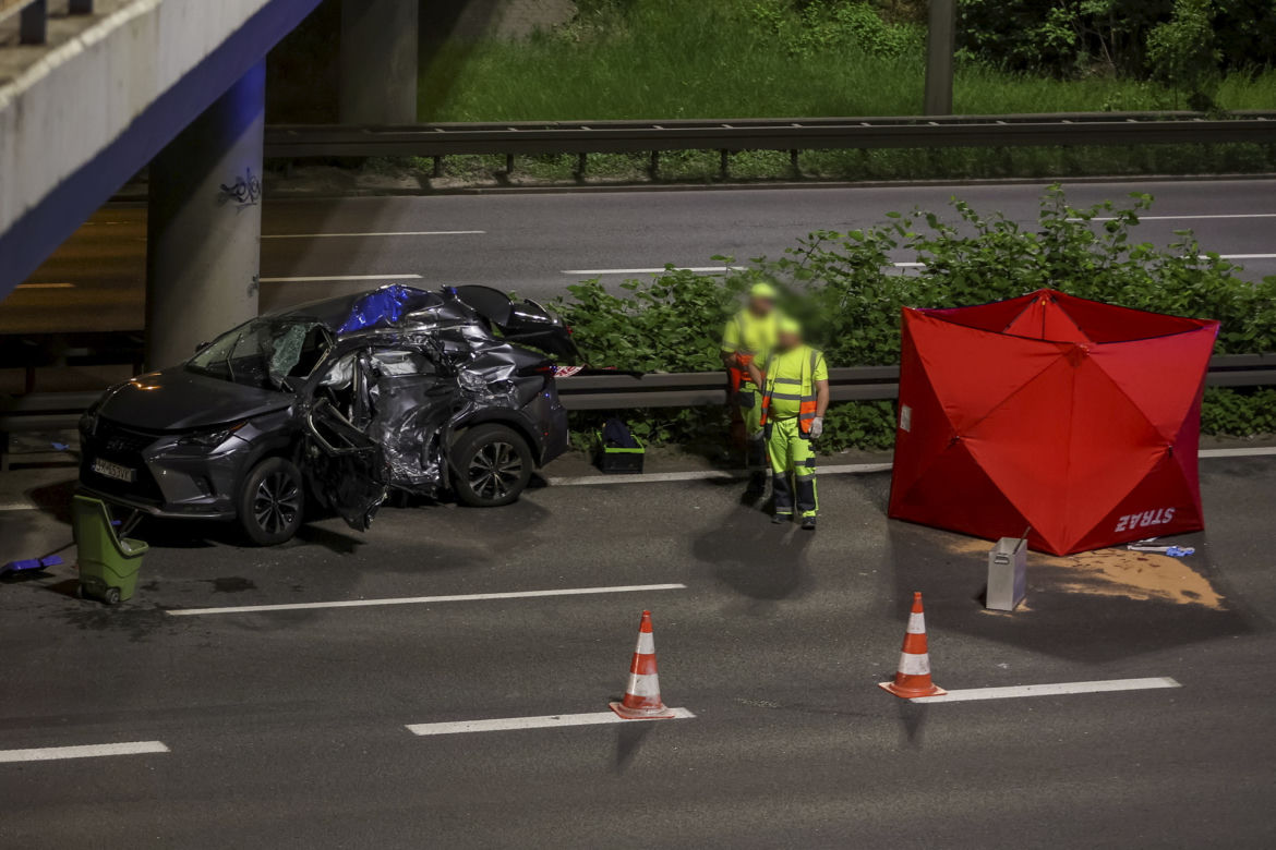 Katowice. Śmiertelny wypadek na autostradzie A4. Potworna kraksa z ciężarówką