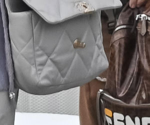 Justyna Steczkowska boso na śniegu