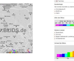 BURZE w Polsce 04.08.2012 - NA ŻYWO. GDZIE jest burza - MAPA BURZOWA