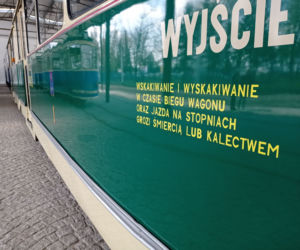 Poznański kanciak na krakowskich torach