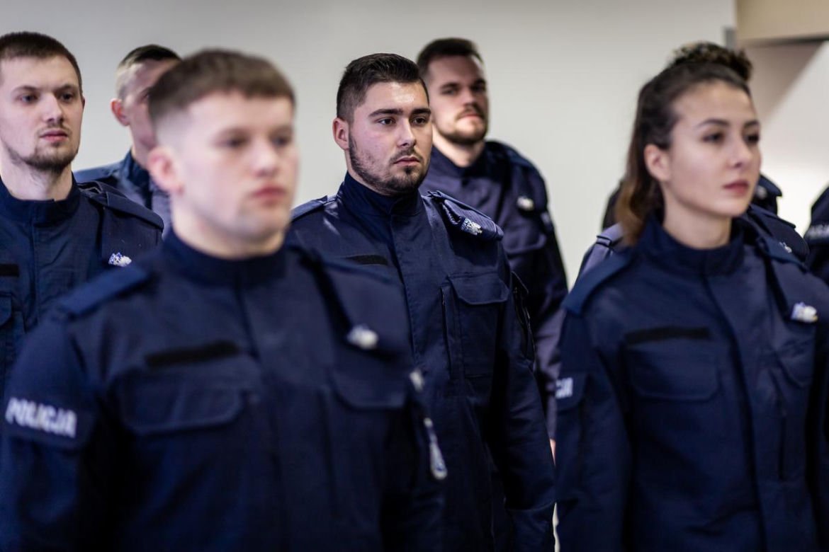 Nowi funkcjonariusze w szeregach Wielkopolskiej Policji
