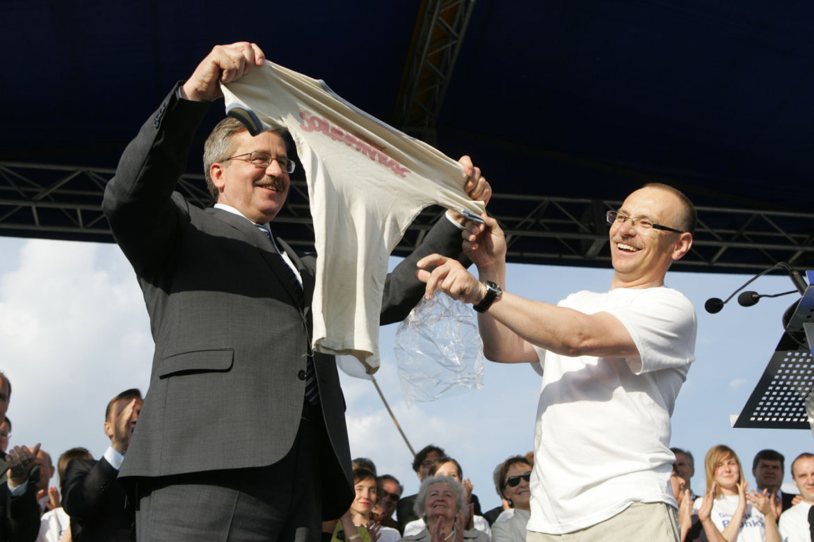 Bohater Solidarności rozpieszcza wnuki